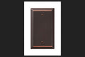 Amerelle Century Aged Bronze 1 Gang Stamped Steel Blank Wall Plate 1 pk