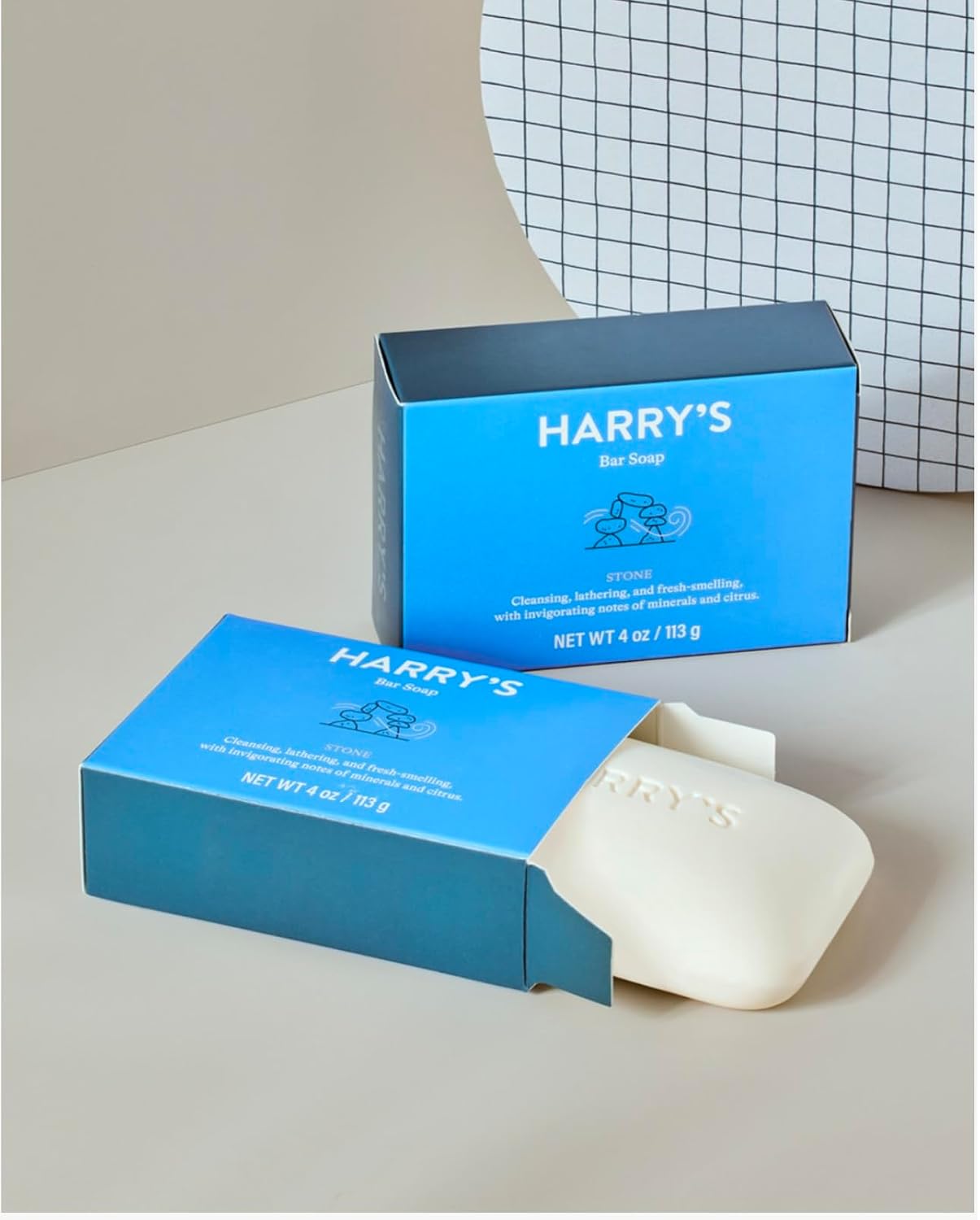 Harry's Bar Soap, Stone Scent, 4 oz