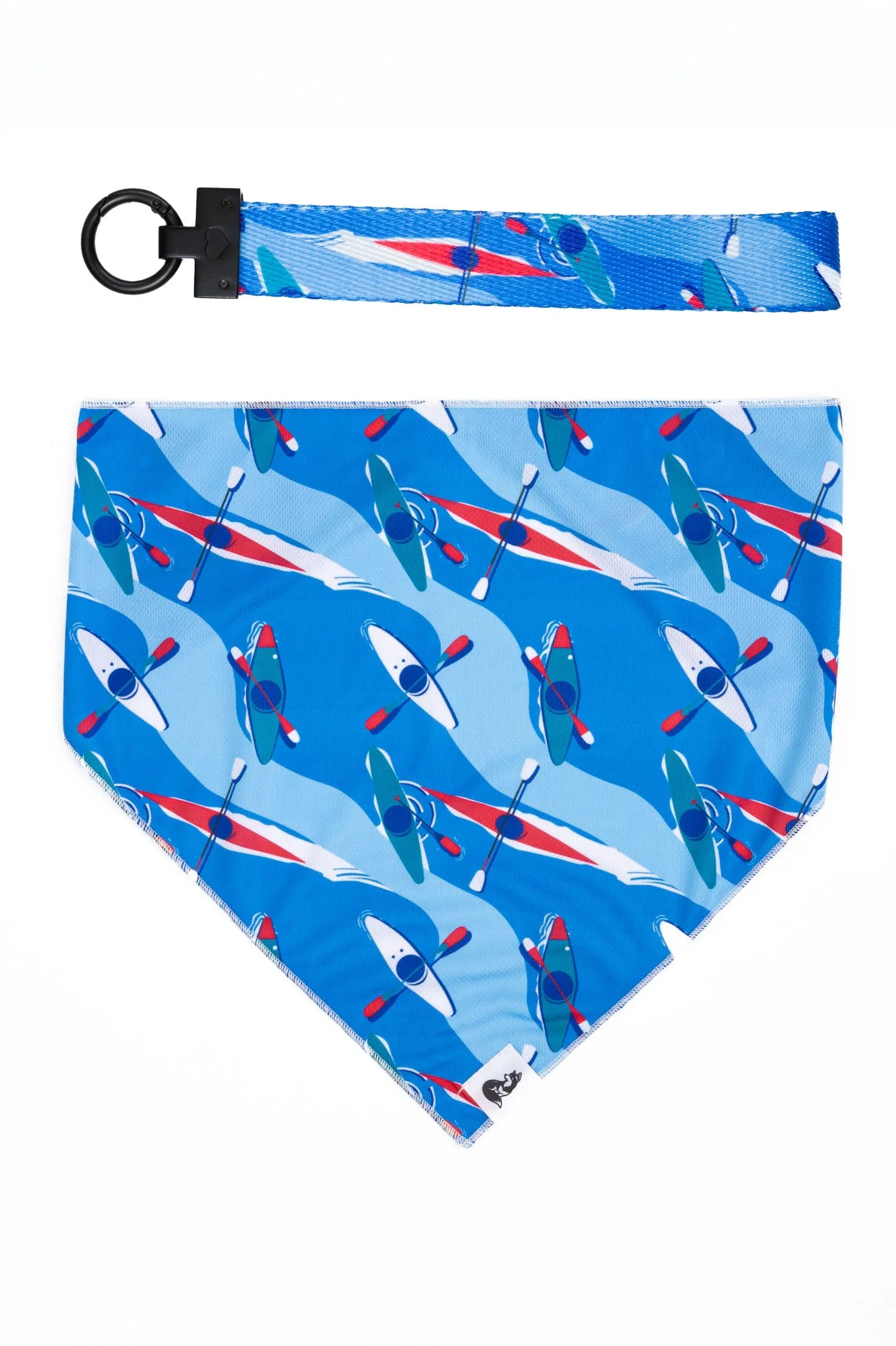 K9 Kayak Dog Bandana & Matching Keychain