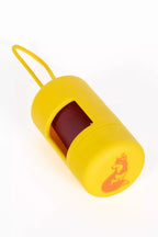 Sun-kissed Yellow Waste Bag Dispenser
