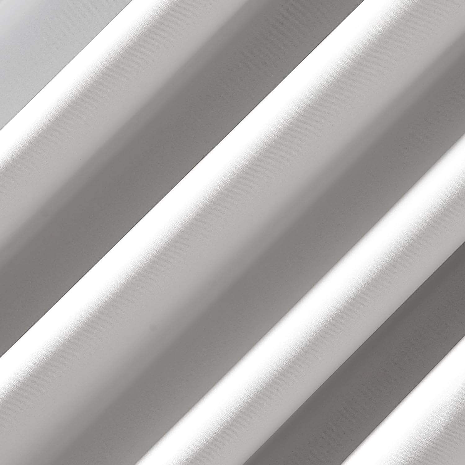 Sun Zero Nordic Theater Grade Extreme 100% Blackout Grommet Curtain Single Panel, 52" x 95", Pearl