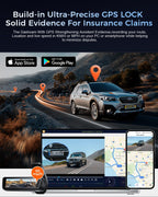 4k Dash Cam Front and Rear