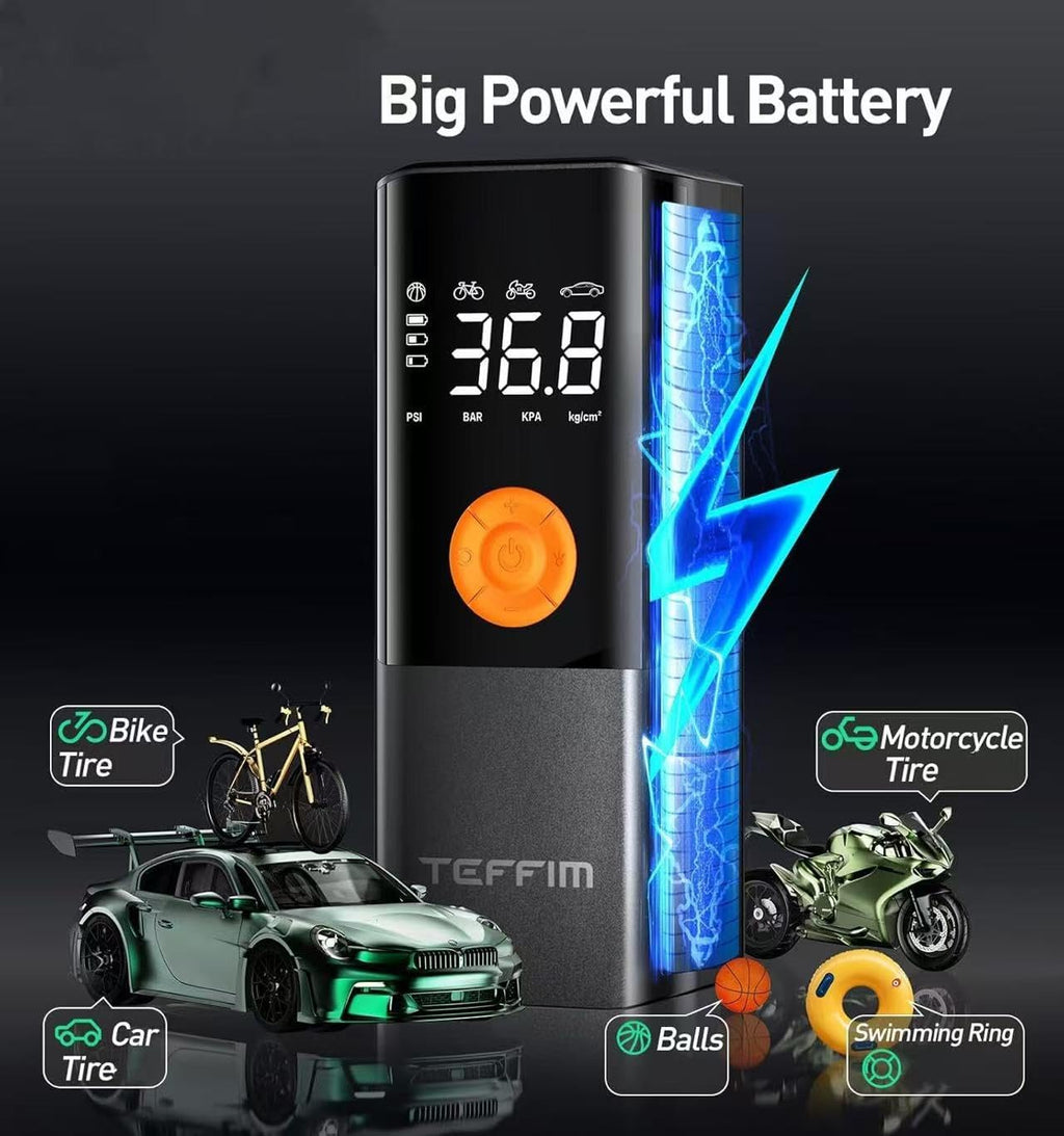 Tire Inflator Portable Air Compressor