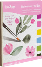 Brea Reese Blank Watercolor Pad Set, Classic Colors