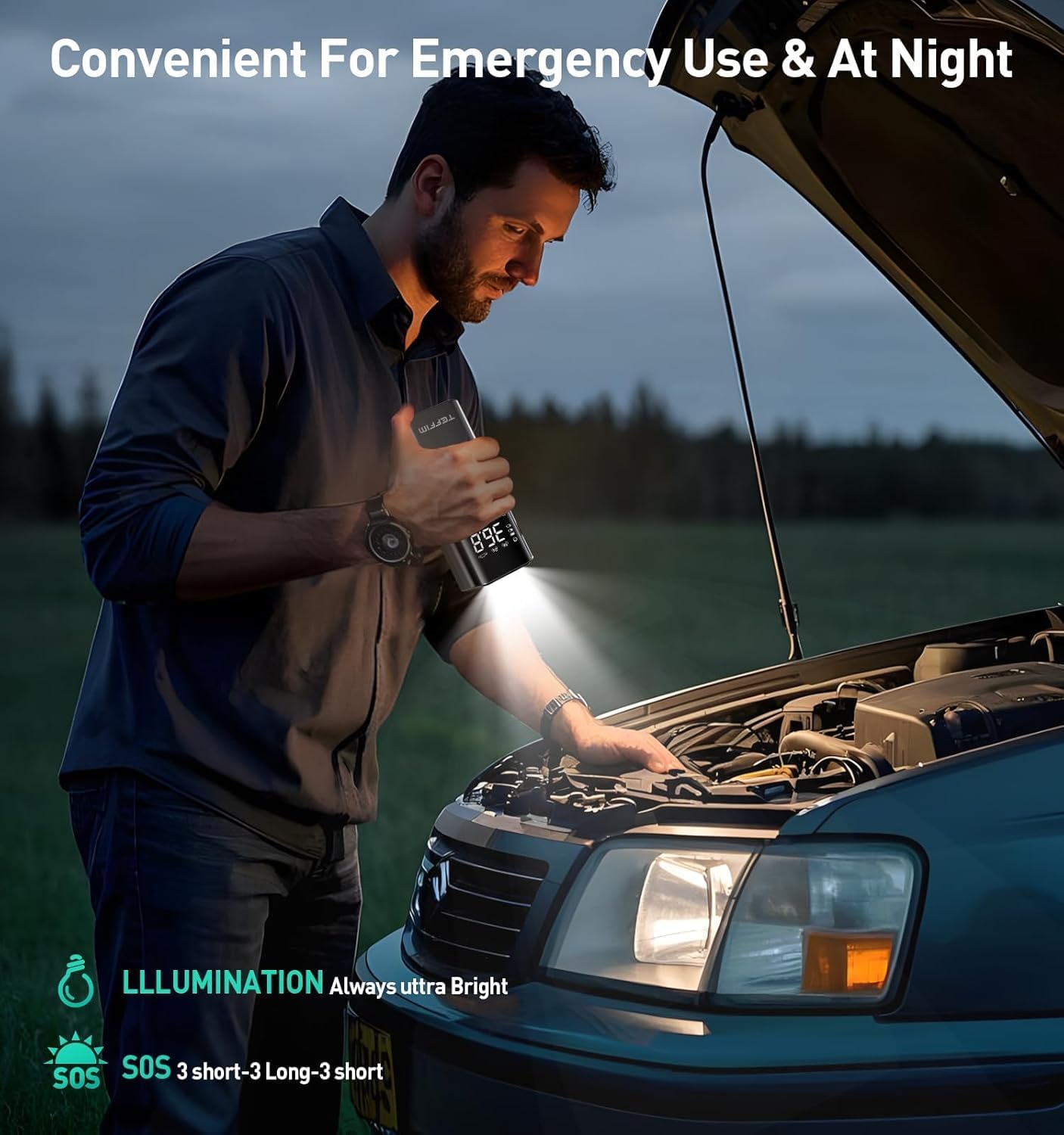 Tire Inflator Portable Air Compressor