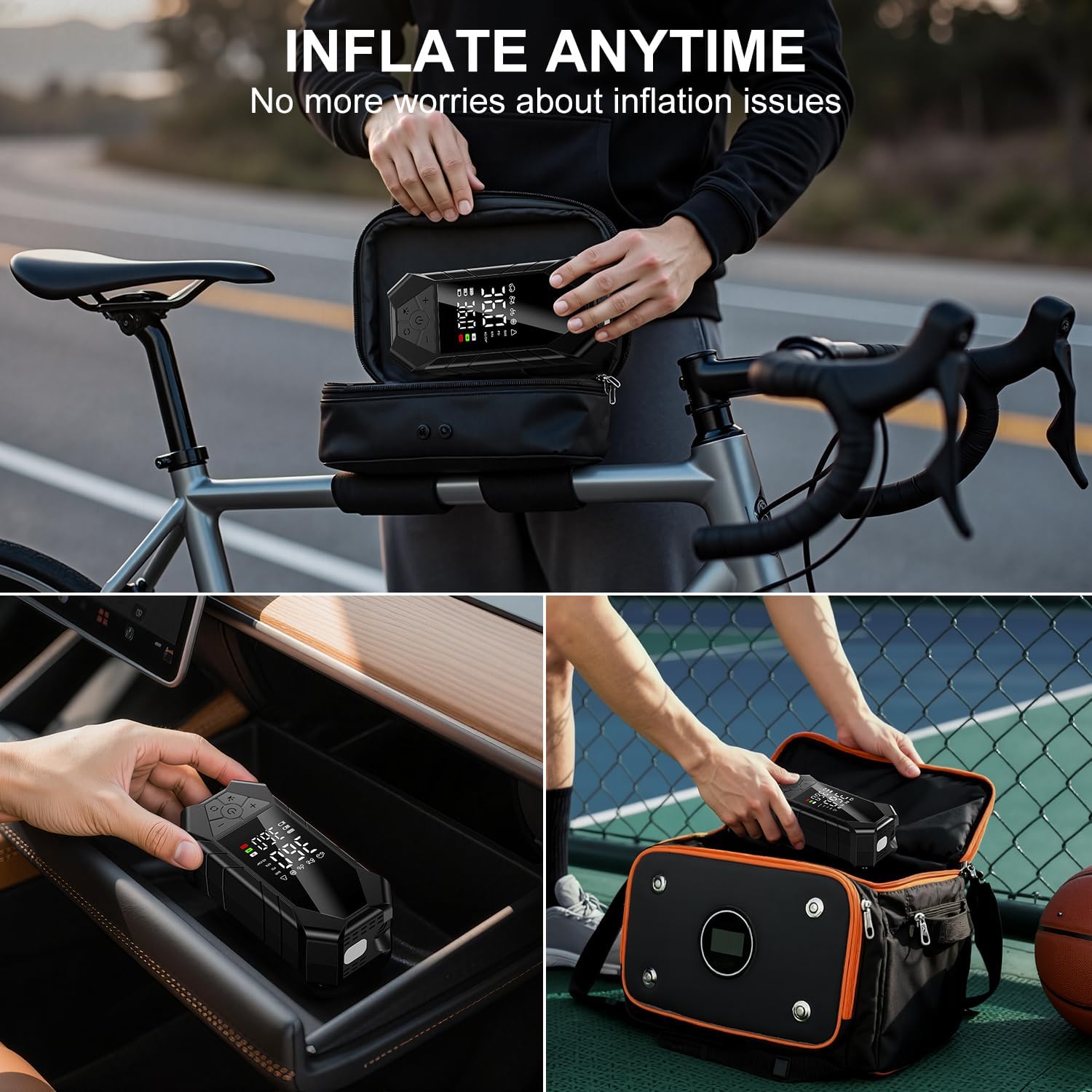 Tire Inflator Portable Air Compressor