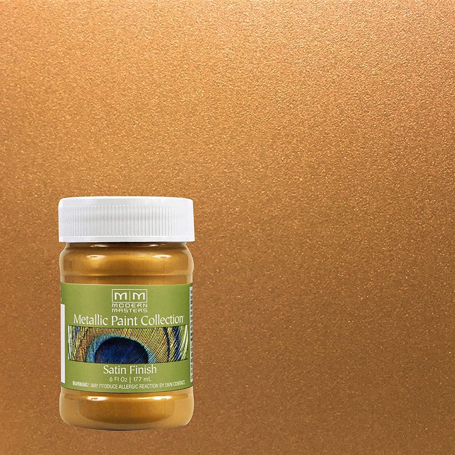 Paints Modern Masters Metallic Paint Collection Shimmer 6oz. (Tequilla Gold)