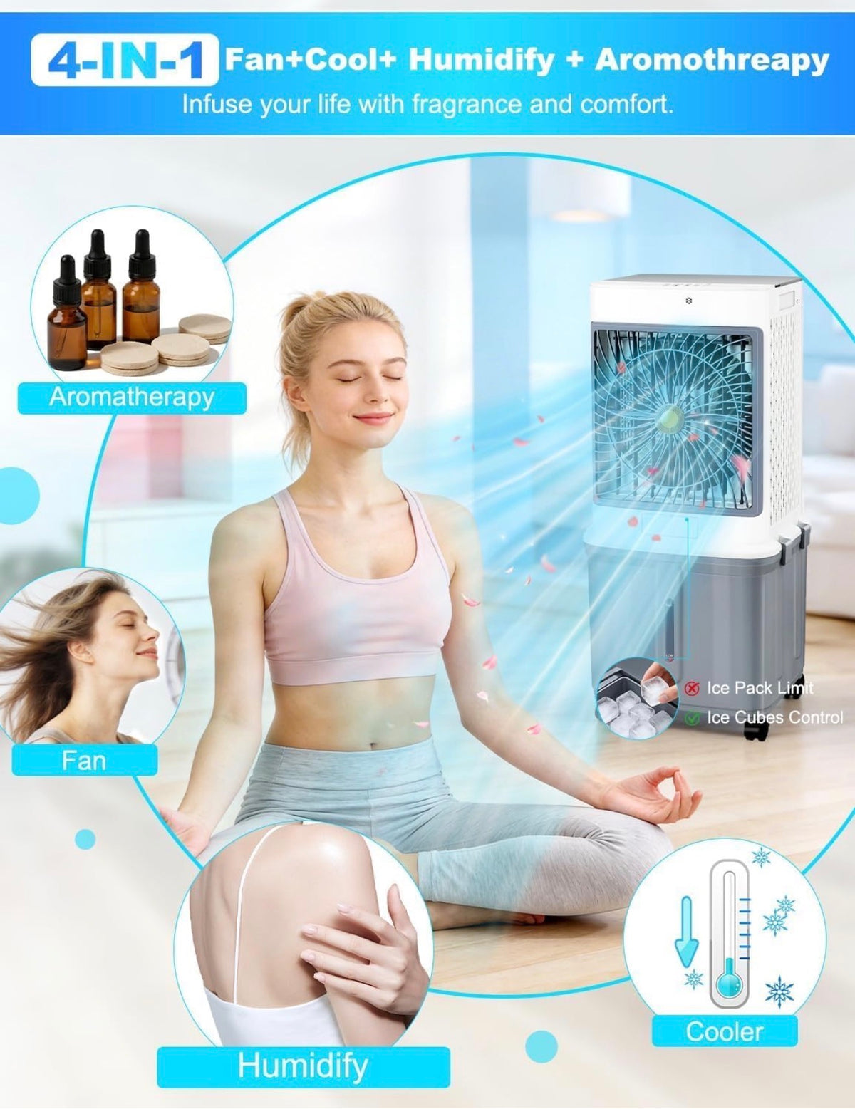 Portable Evaporative Air Cooler
