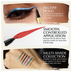Waterproof Liquid Eyeliner Pen – Vegan, Gluten-Free, Smudge-Proof Precision in Matte & Shimmer Shades
