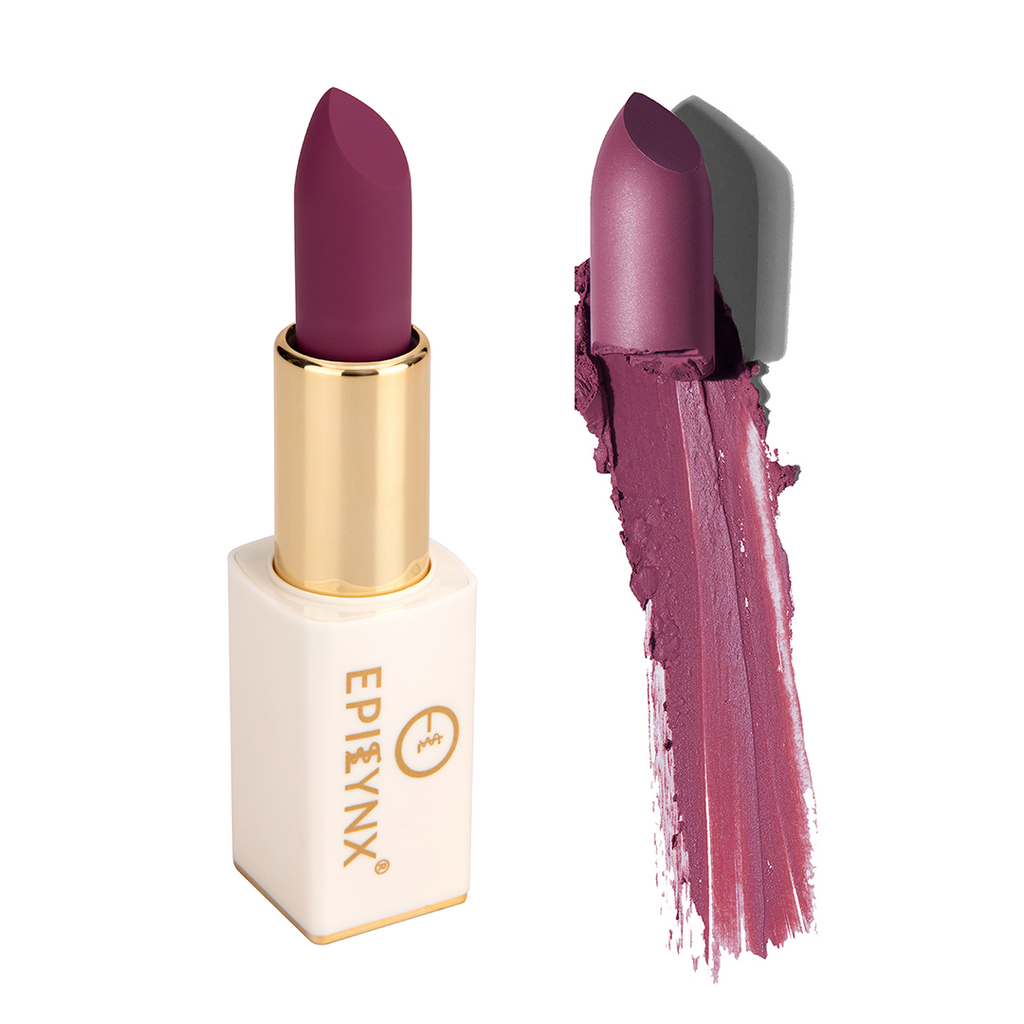 Vegan Matte Lipstick – Hydrating, Long-Wear, Magnetic Case
