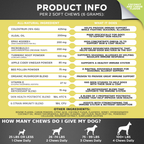 Allergy & Immune Support Chews for Dogs (Coconut & Carob Flavor)