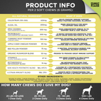 Allergy & Immune Support Chews for Dogs (Peanut Butter Flavor)