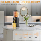 Cold Press Juicer, 5.5inch Wide Feed Chute Juicer Machine