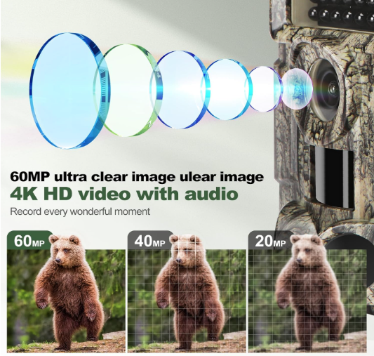 Hunting Outdoor WiFi Trail 4K Camera