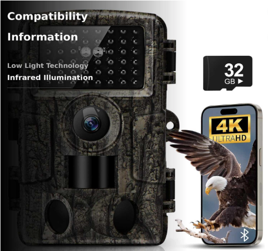 Hunting Outdoor WiFi Trail 4K Camera