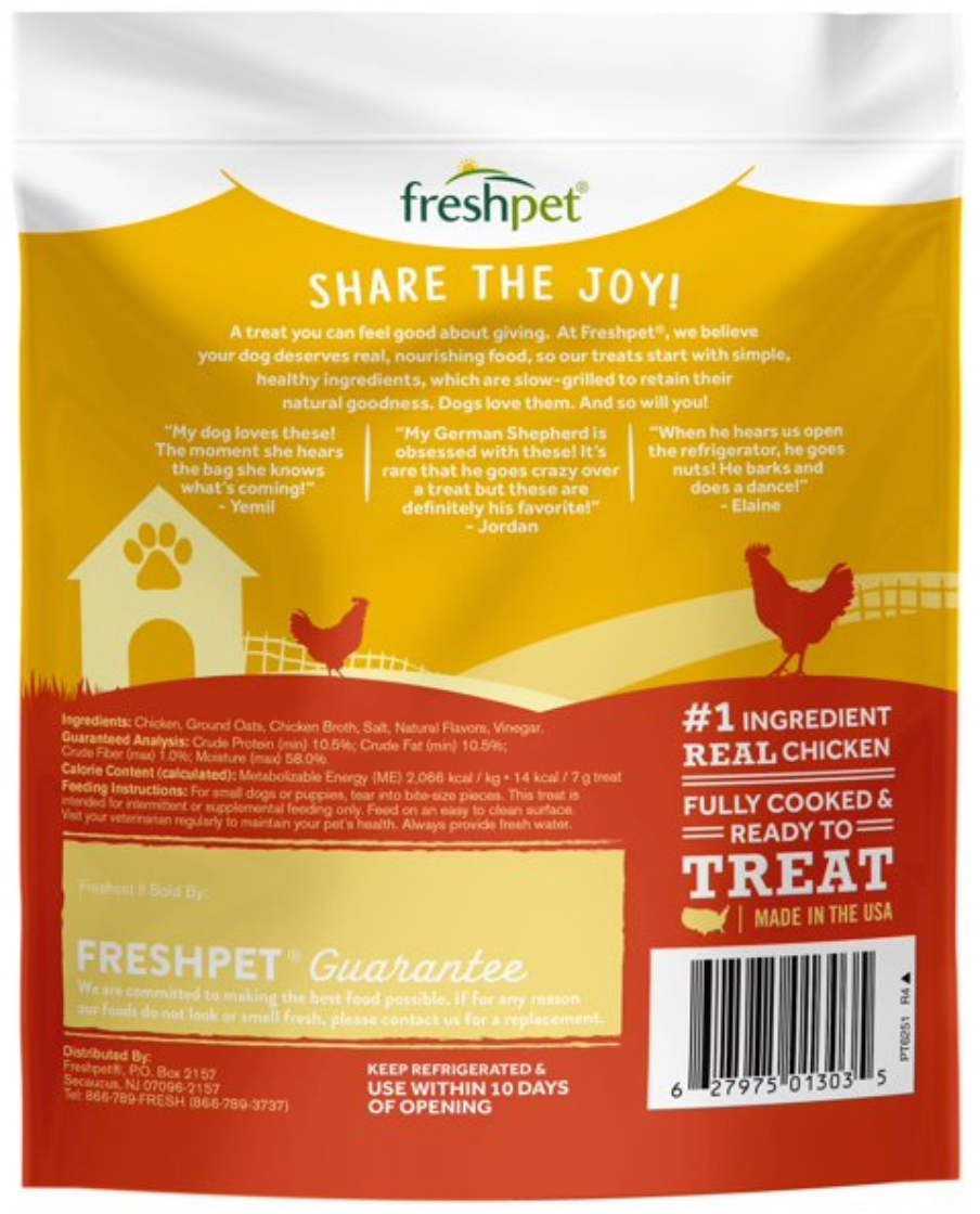 Dog Joy Chicken Treats, 6.4 Oz