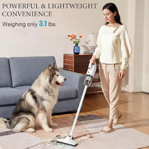 Corded Stick Vacuum Cleaner, 2-in-1