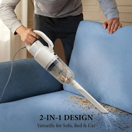 Corded Stick Vacuum Cleaner, 2-in-1