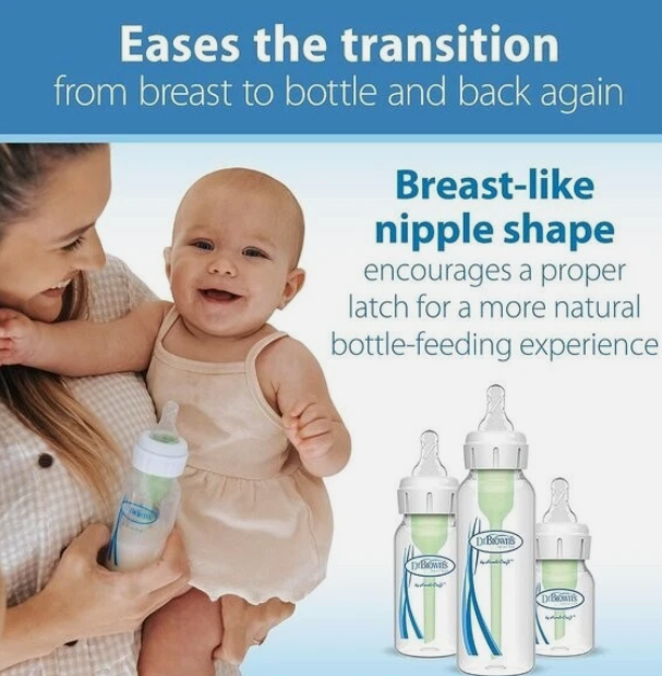 Dr. Brown’S Natural Flow Level 2 Silicone Nipple, Medium Flow