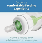 Dr. Brown’S Natural Flow Level 2 Silicone Nipple, Medium Flow