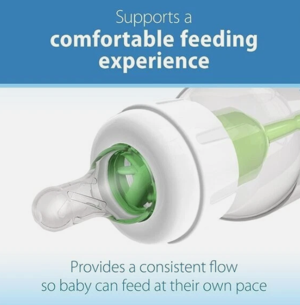 Dr. Brown’S Natural Flow Level 2 Silicone Nipple, Medium Flow