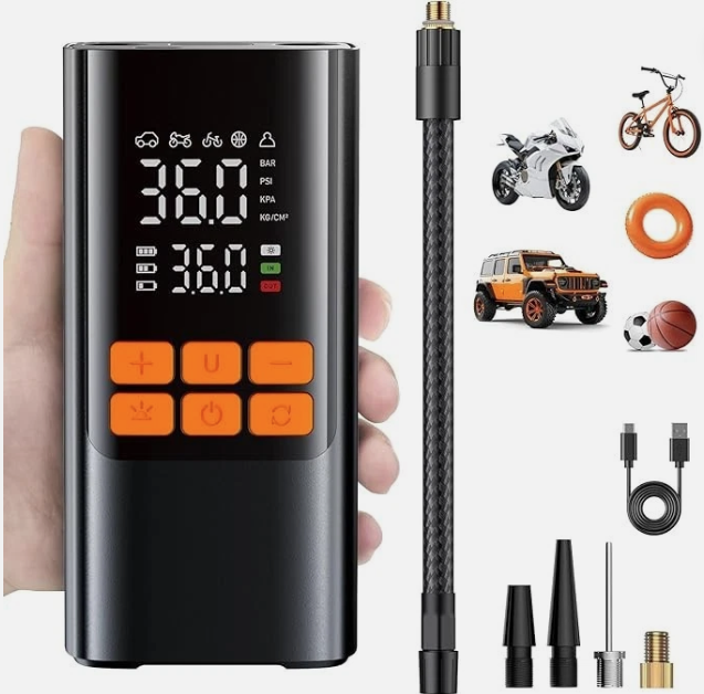 Tire Inflator Portable Air Compressor