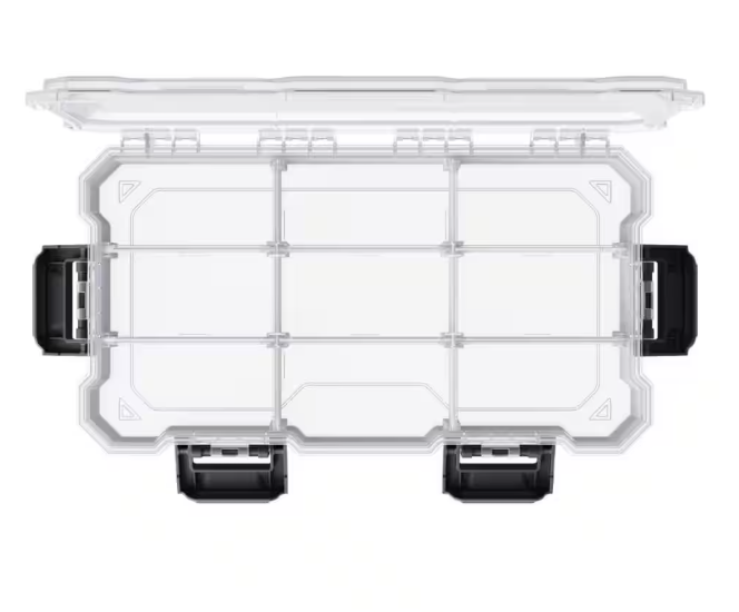 12 in. 9-Compartment Customizable Modular Waterproof Small Storage Organizer