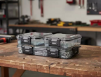 12 in. 9-Compartment Customizable Modular Waterproof Small Storage Organizer