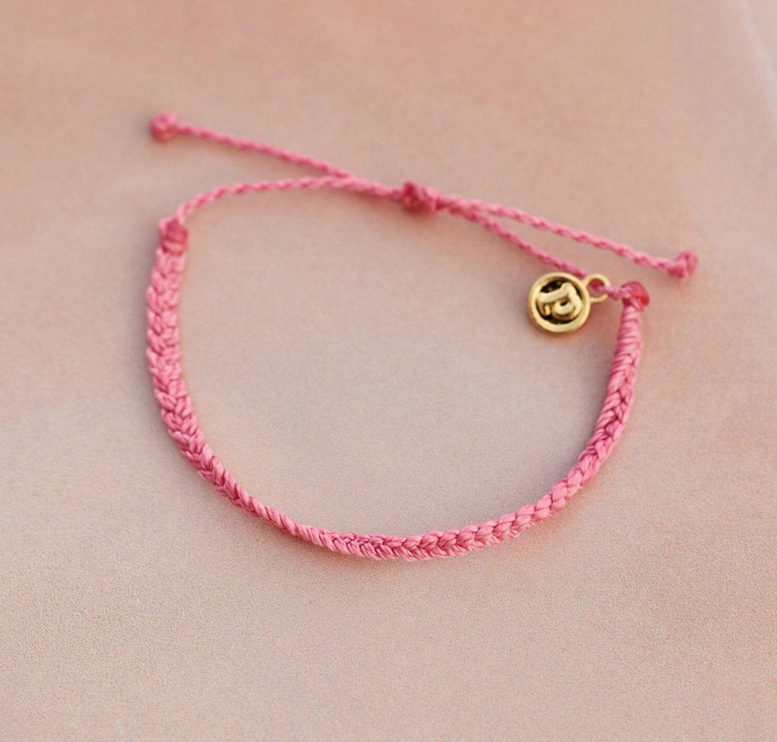 Pura Vida Solid Mini Braided Bracelet