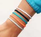 Pura Vida Solid Mini Braided Bracelet