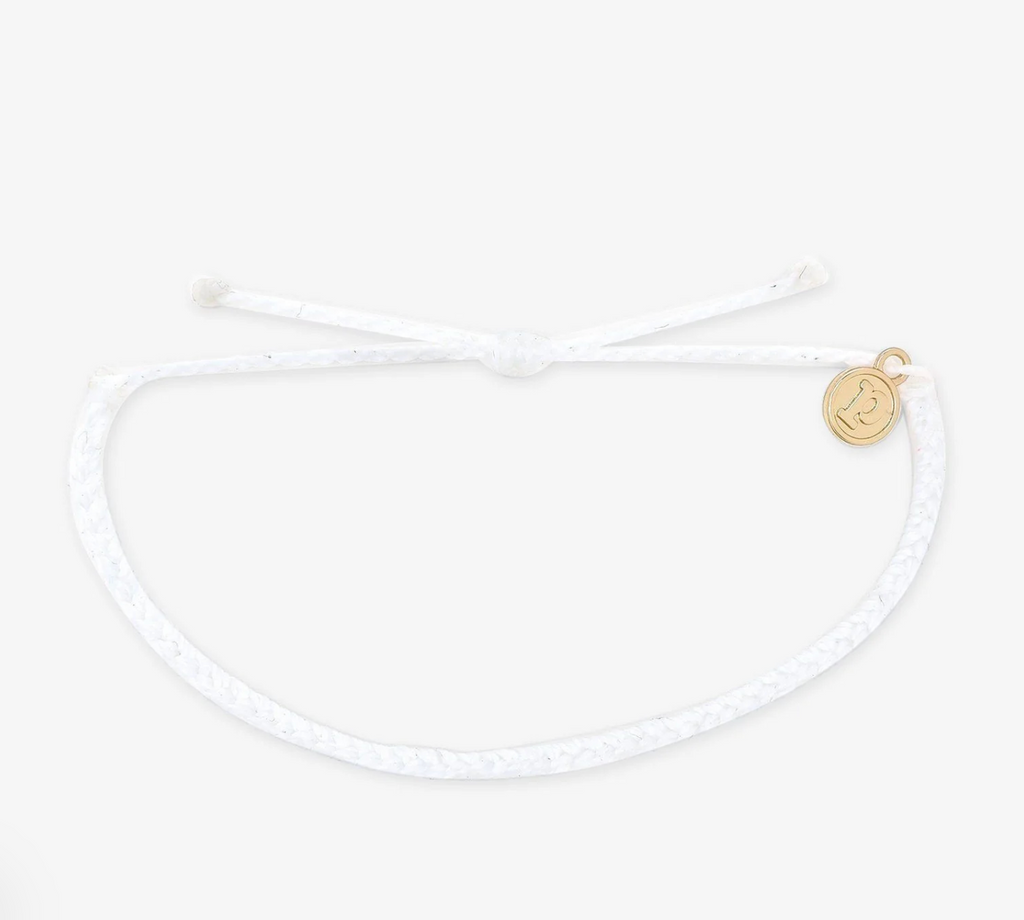 Pura Vida Solid Mini Braided Bracelet