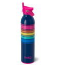 Swig Life 26oz Insulated Water Bottle, Travel Water Bottle with Straw and Lid, Cup Holder Friendly, Stainless Steel (Electric Slide)