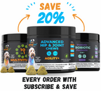 Agility+ Advanced Hip and Joint Chews for Dogs