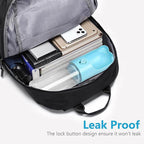 Portable Dog Water Bottle with Carbon Filter - 13.5oz Leak-Proof Pet Travel Water Dispenser | Lightweight Walking & Hiking Bottle