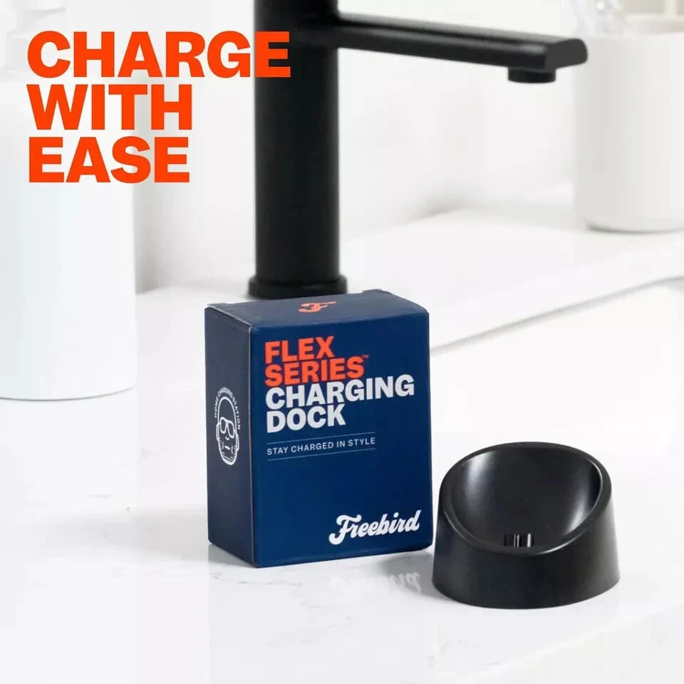 FlexSeries Charging Dock, USB Cord and Brush FREEDOM GROOMING now Freebird