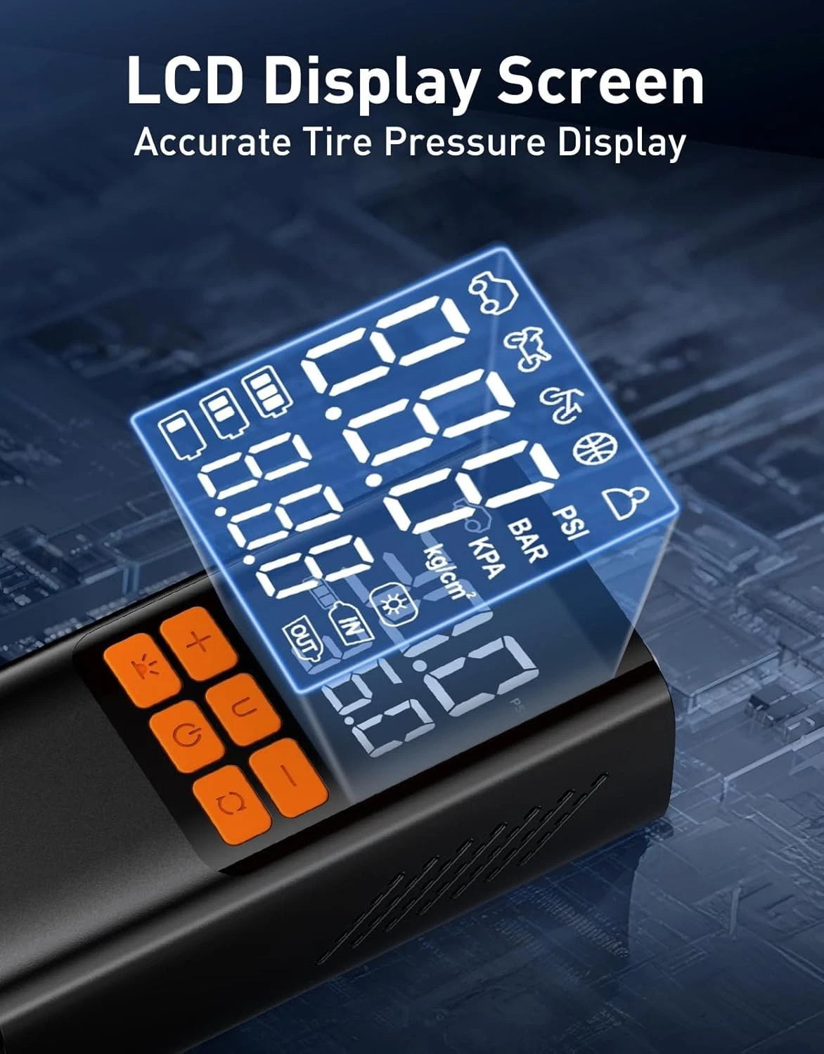 Tire Inflator Portable Air Compressor