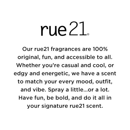 Rue 21 Rue Eau De Parfum Women's Perfume Spray - 1.7 fl oz (50 ml)